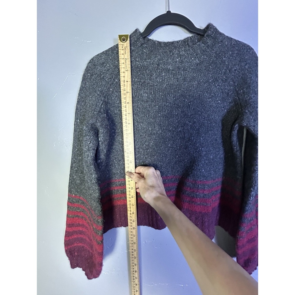 Smartwool Women's Cozy Lodge Ombre Sweater Size L Fits Like A Small Merino Blend - Picture 7 of 8